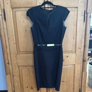 MaxMara Blue Midi Dress Sophisticated and Chic